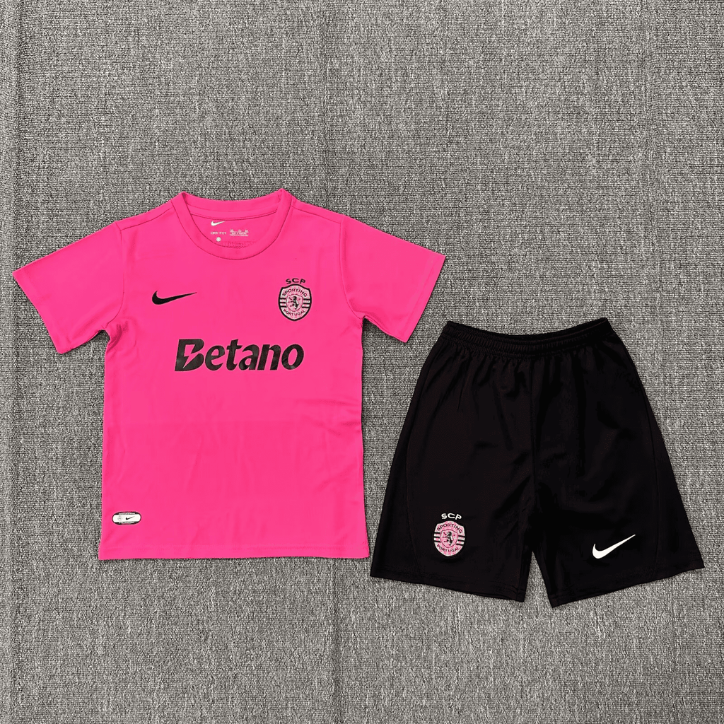 SPORTING LISBOA PINK OCTOBER 24/25 KIDS KIT