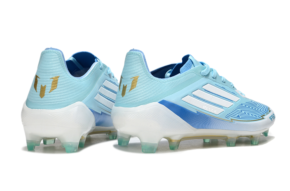 Crampons Adidas F50 TF Messi Bleu