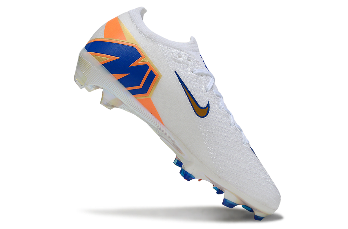 Crampons Nike Air Zoom Mercurial Vapor XVI Elite Blanc/Doré