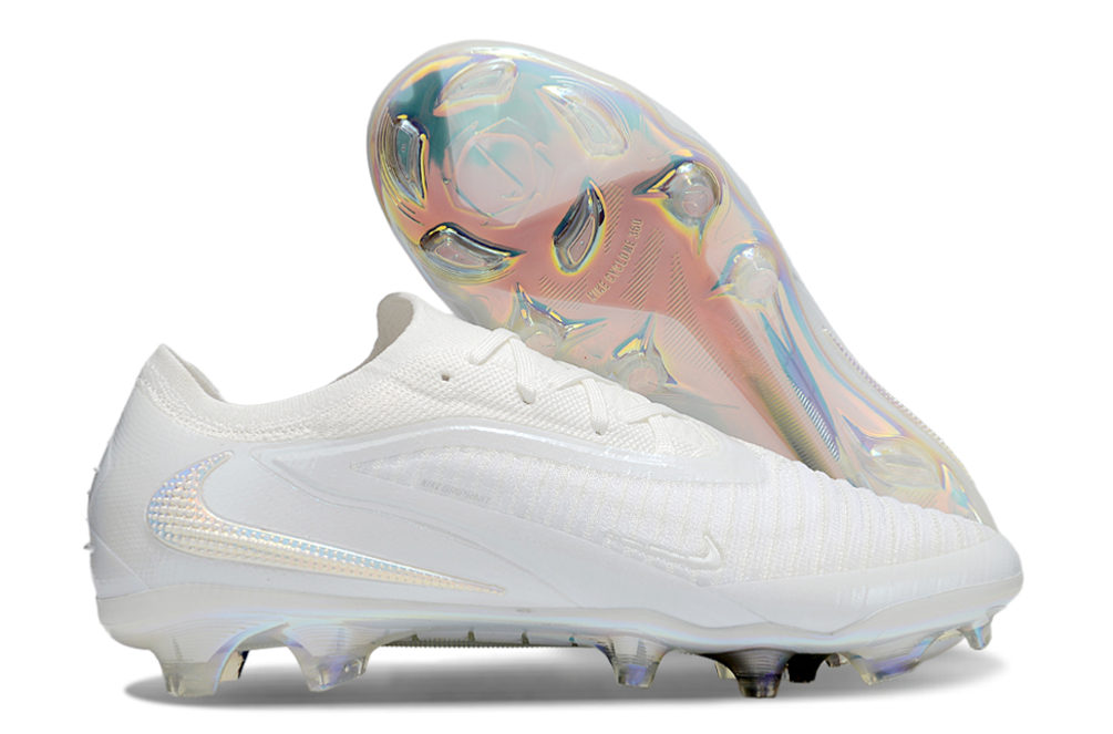 Crampons Nike Phantom GX III Elite FG Blanc