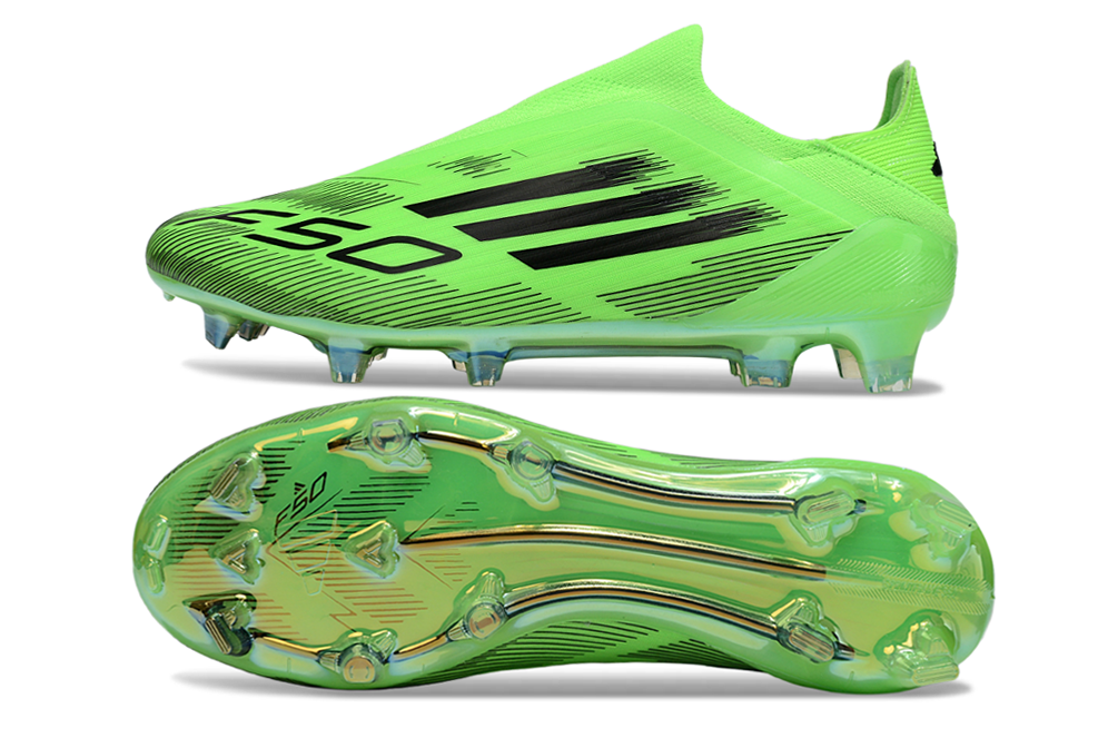 Crampons Adidas F50+ FG Vert