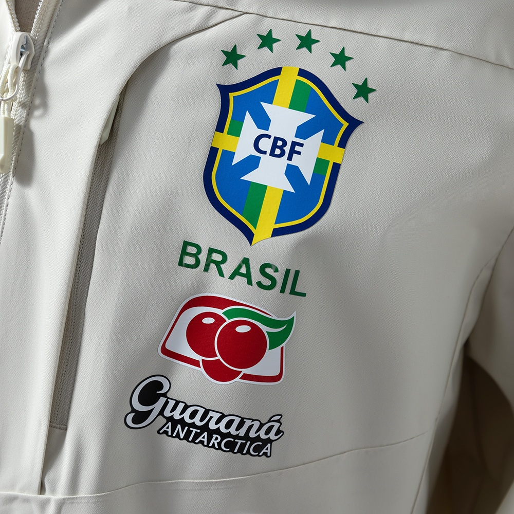 Veste coupe-vent Brésil Beige 2025/2026