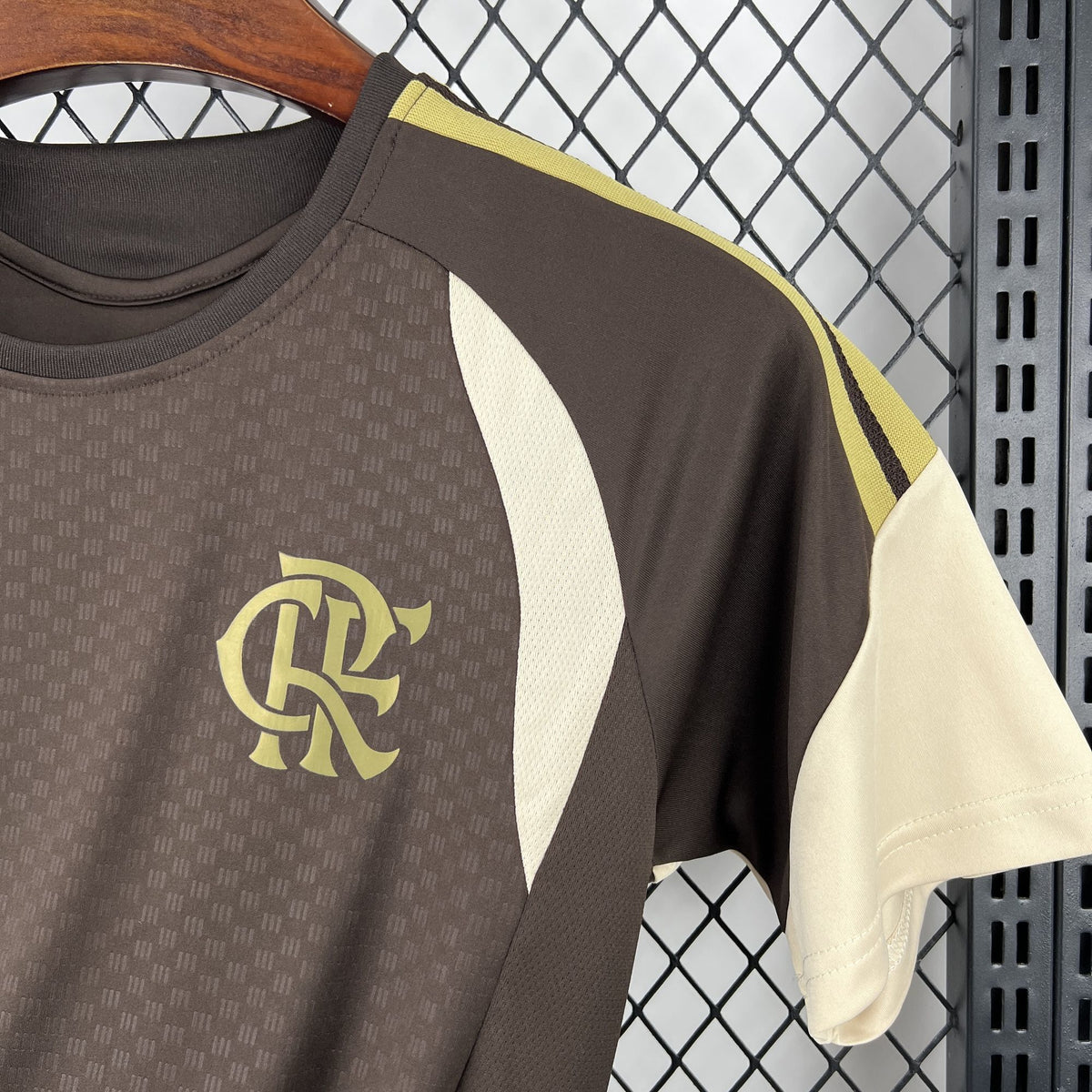 Maillot Flamengo Pré-Match Marron 2025/2026