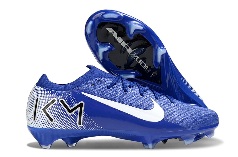 Crampons Nike Air Zoom Mercurial Superfly IX Elite FG Kylian Mbappé Bleu