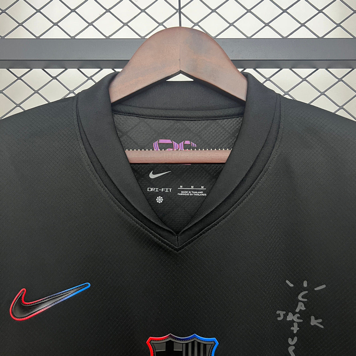 25/26 BARCELONA AWAY BLACK x TRAVIS SCOTT CACTUS JACK