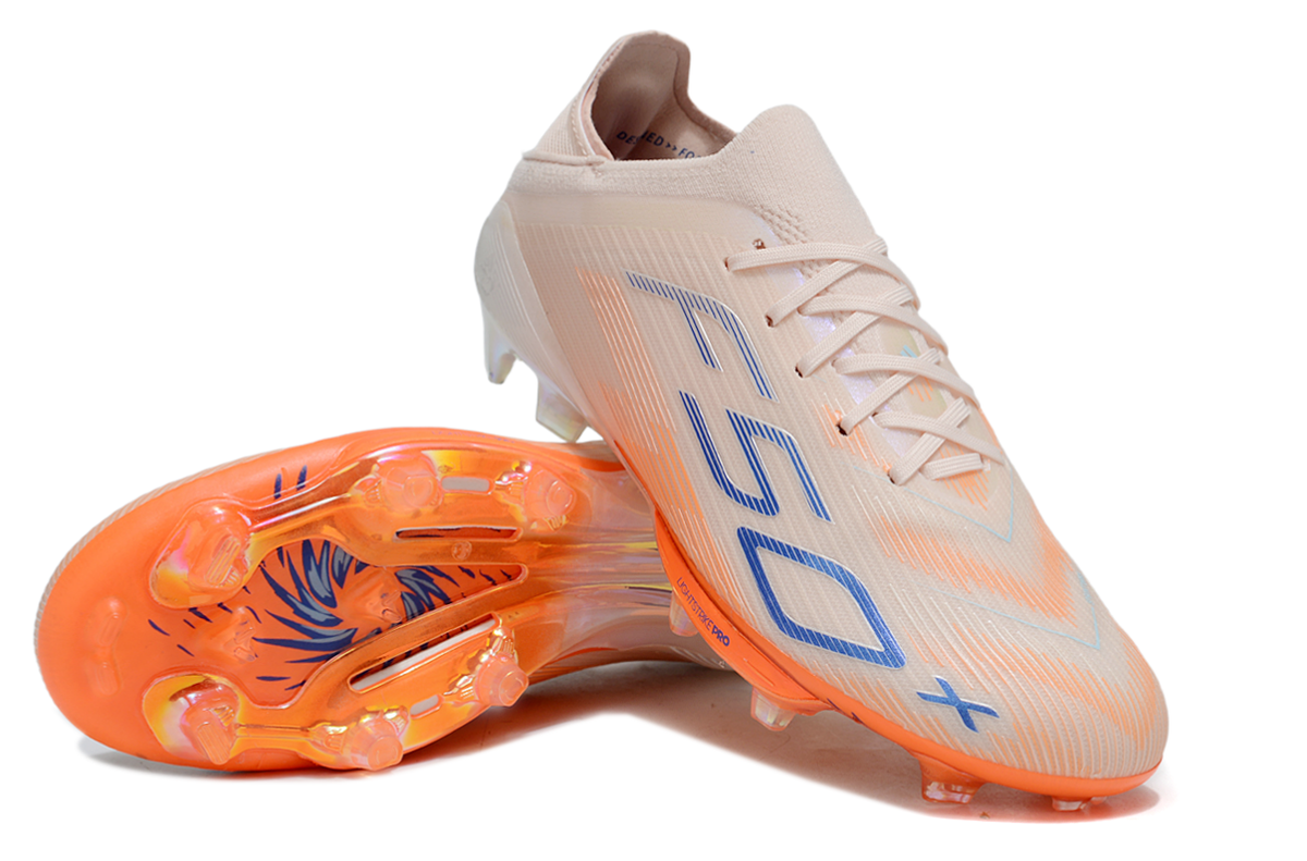 Crampons Adidas F50+ Orange