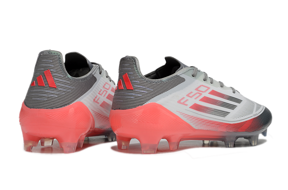 Crampons Adidas F50 TF Rouge/Gris