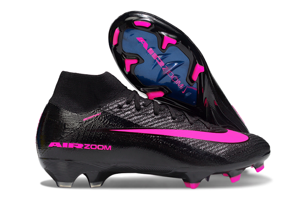 Crampons Nike Air Zoom Mercurial Vapor XV Elite FG Noir/Rose