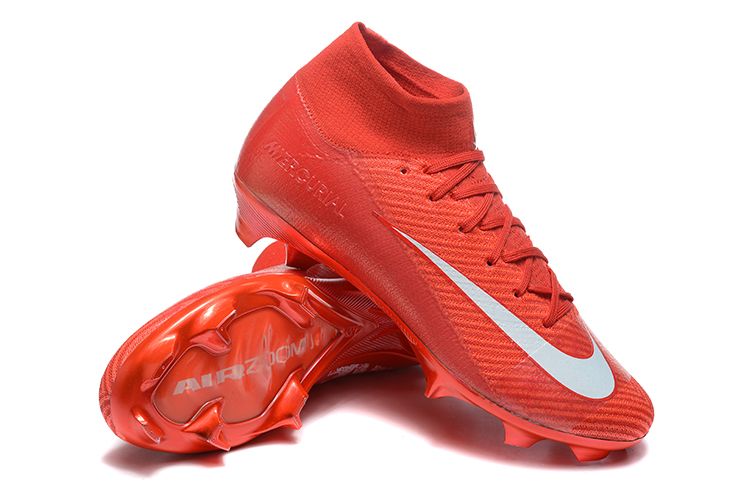 Crampons Nike Air Zoom Mercurial Superfly IIX Elite FG Rouge