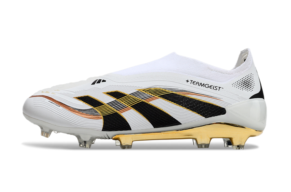 Crampons Adidas Predator Accuracy FG Blanc/Doré