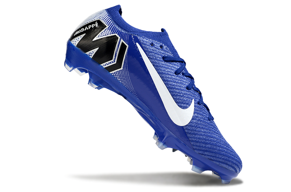 Crampons Nike Air Zoom Mercurial Superfly IX Elite FG Kylian Mbappé Bleu