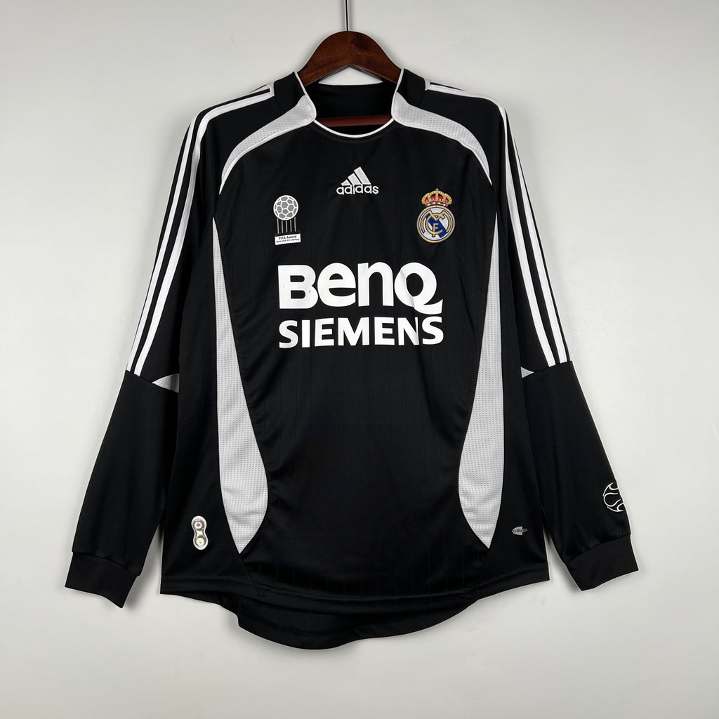 06/07 REAL MADRID LONG SLEEVE BLACK