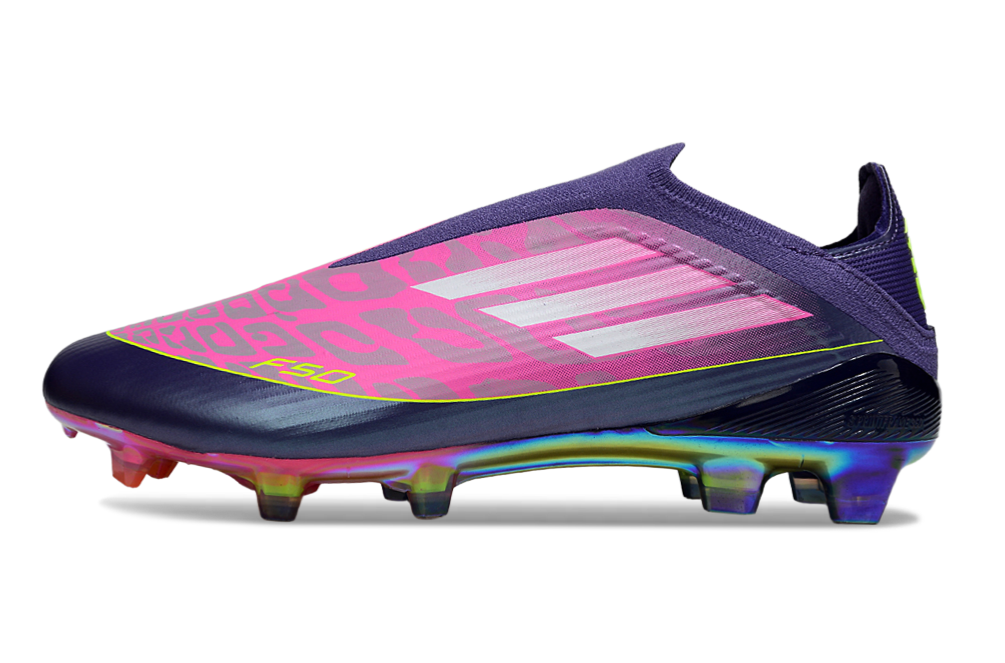 Crampons Adidas F50 Elite FG Lamine Yamal Rose/Violet