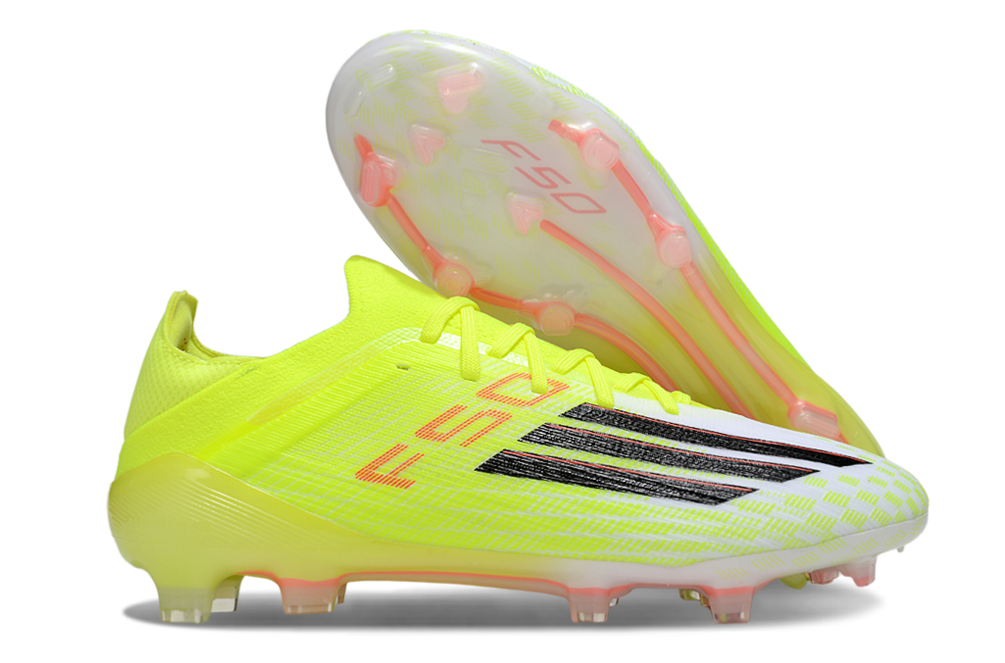 Crampons Adidas F50+ FG Jaune