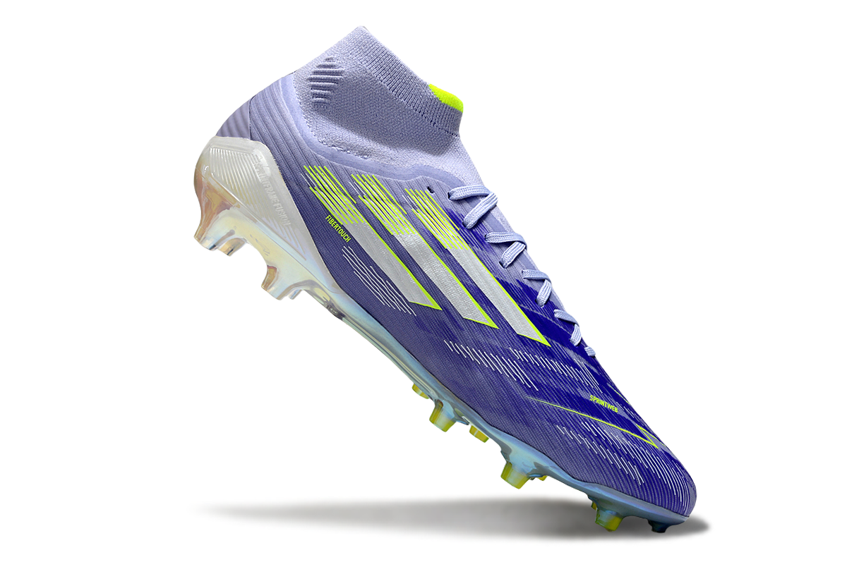 Crampons Adidas F50+ Violet