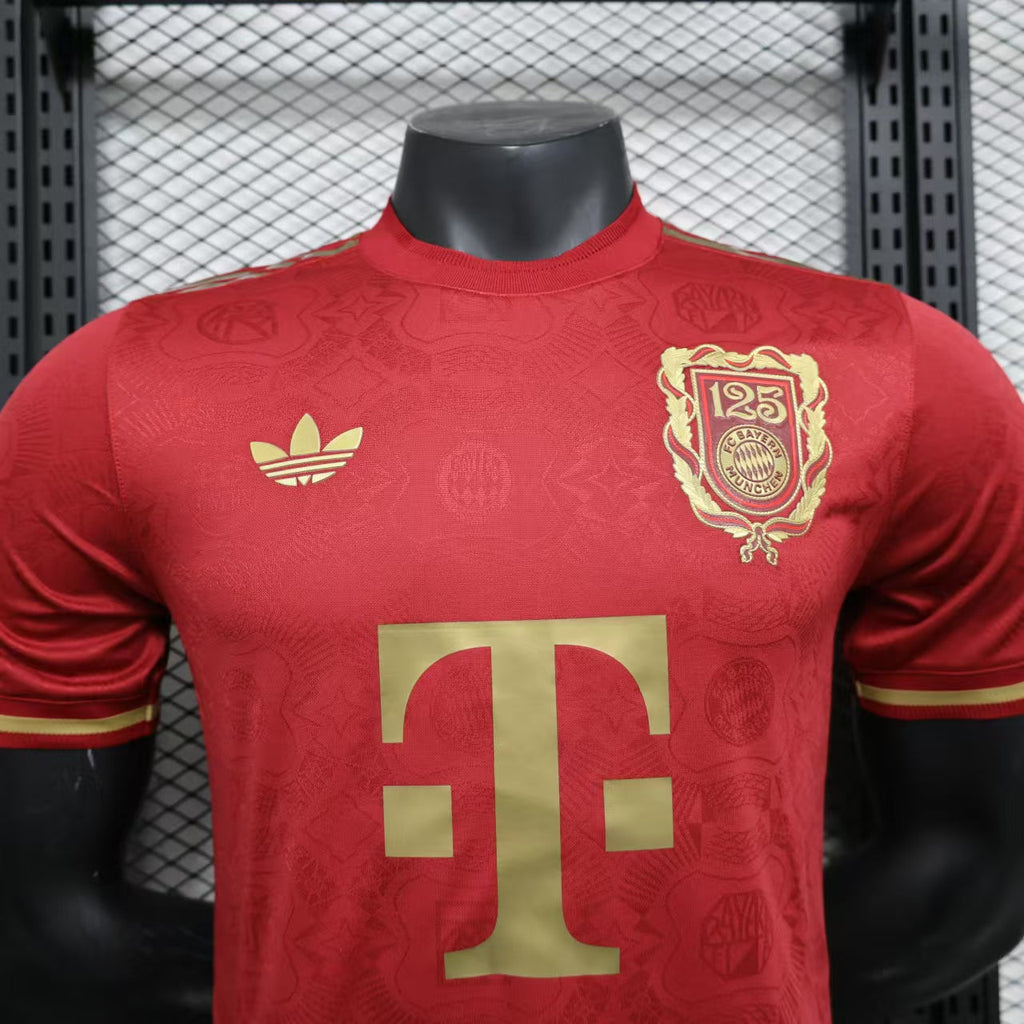 25/26 BAYERN MUNICH 125th ANNIVERSARY RED PLAYER VERSION