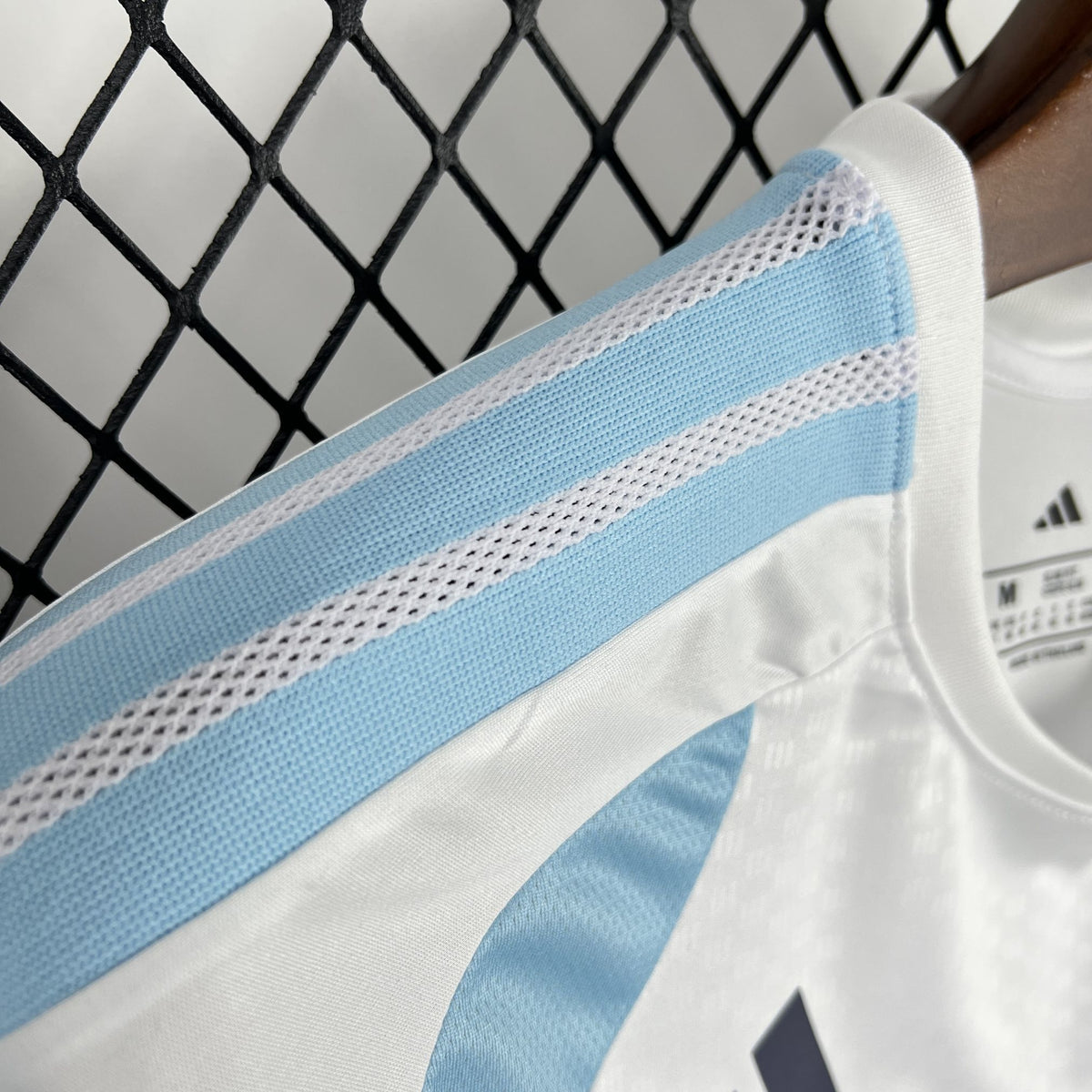 Maillot Argentine Pré-Match Blanc – Coupe du Monde 2026