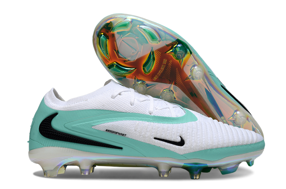 Crampons Nike Phantom 6 GX III Elite FG Bleu/Blanc