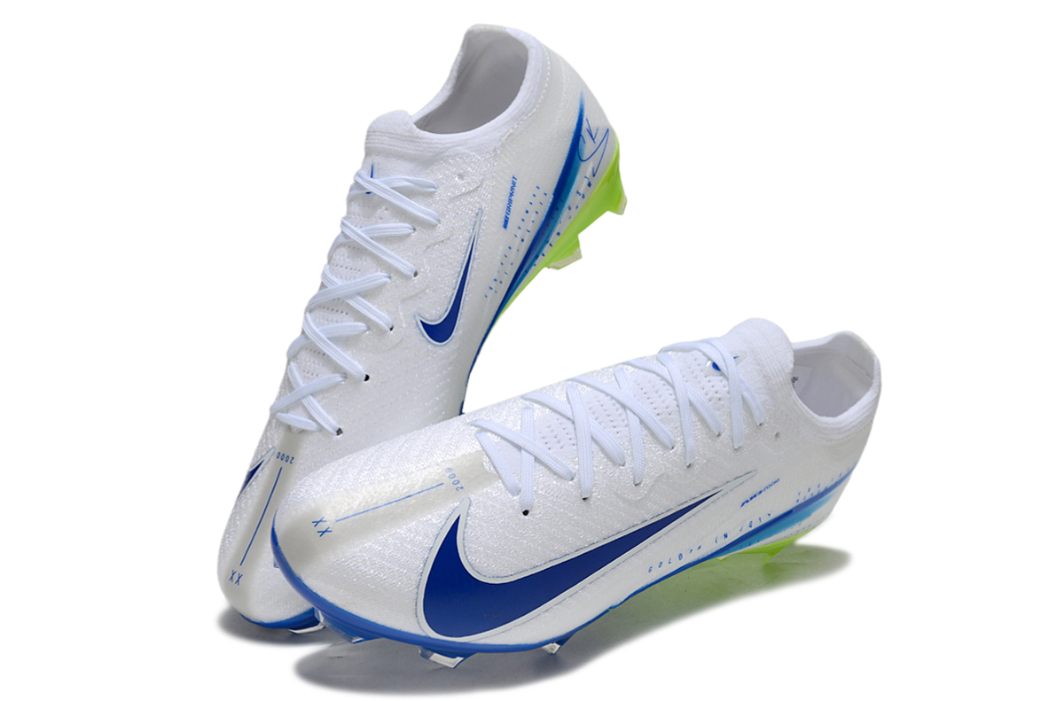 Crampons Nike Air Zoom Mercurial Vapor XVI Elite Blanc/Jaune/Bleu