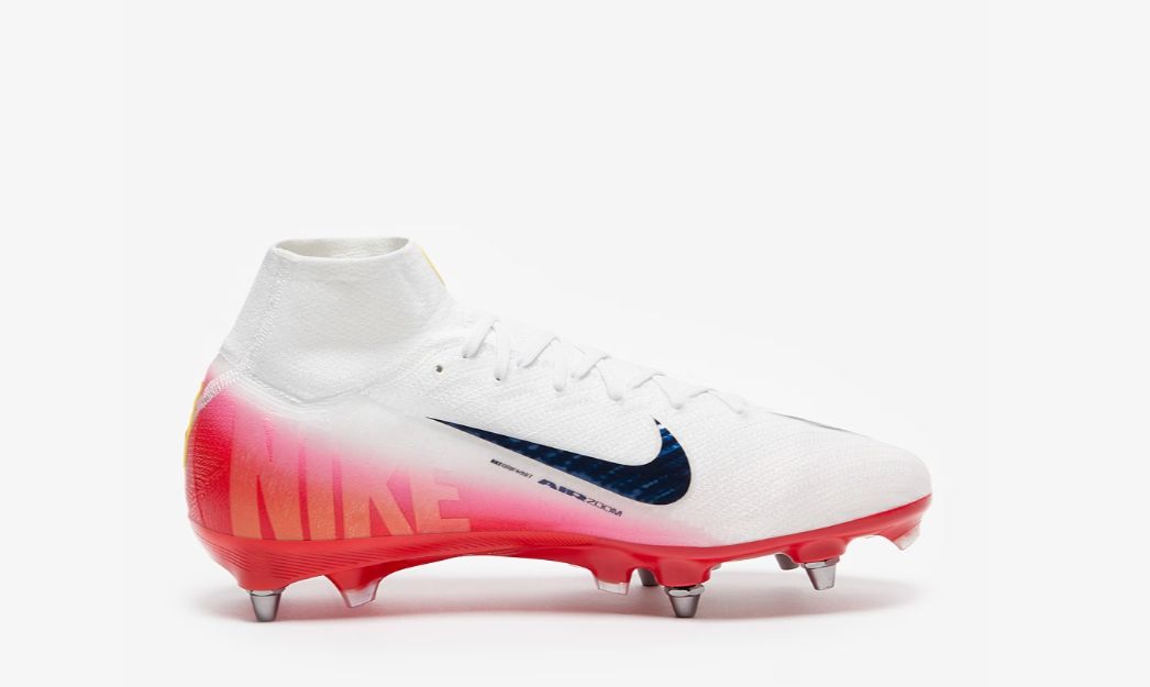 Crampons Nike Air Zoom Mercurial Superfly 16 Elite XXV SG Blanc/Rouge