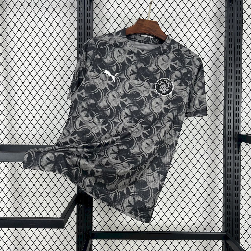 Maillot Manchester City Entraînement Gris 2025/2026