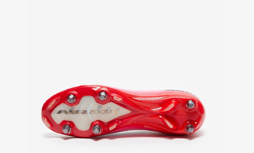 Crampons Nike Air Zoom Mercurial Superfly 16 Elite XXV SG Blanc/Rouge