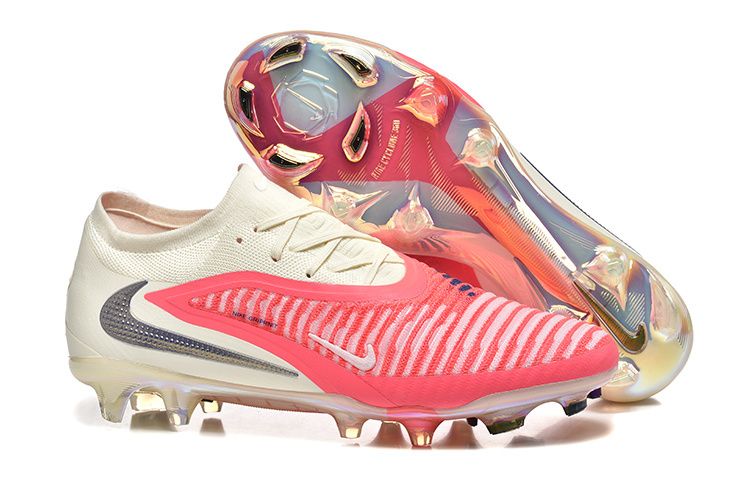 Crampons Nike Phantom GX III Elite Rose saumon/Crème